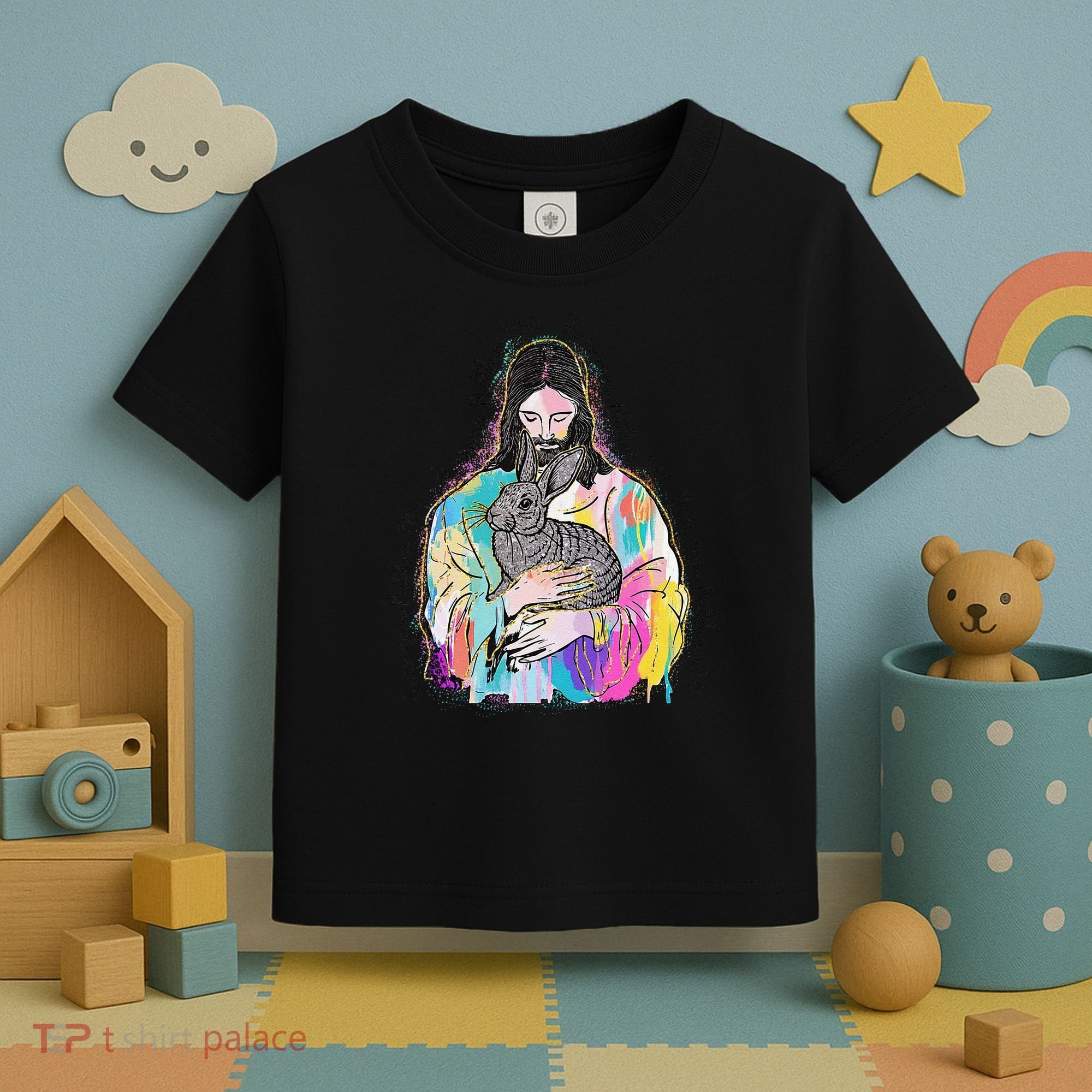He Is Risen Matthew 286 Jesus Christian Trendy Lover Easter Toddler T-Shirt
