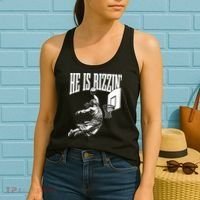 He Is Rizzin Funny Jesus Basketball Meme Women's Tank Top thumb 2