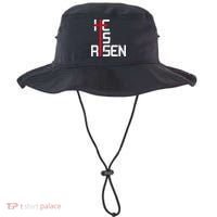 He Is Risen Cross Jesus Easter Christian Religiousns Bucket Hat thumb 0