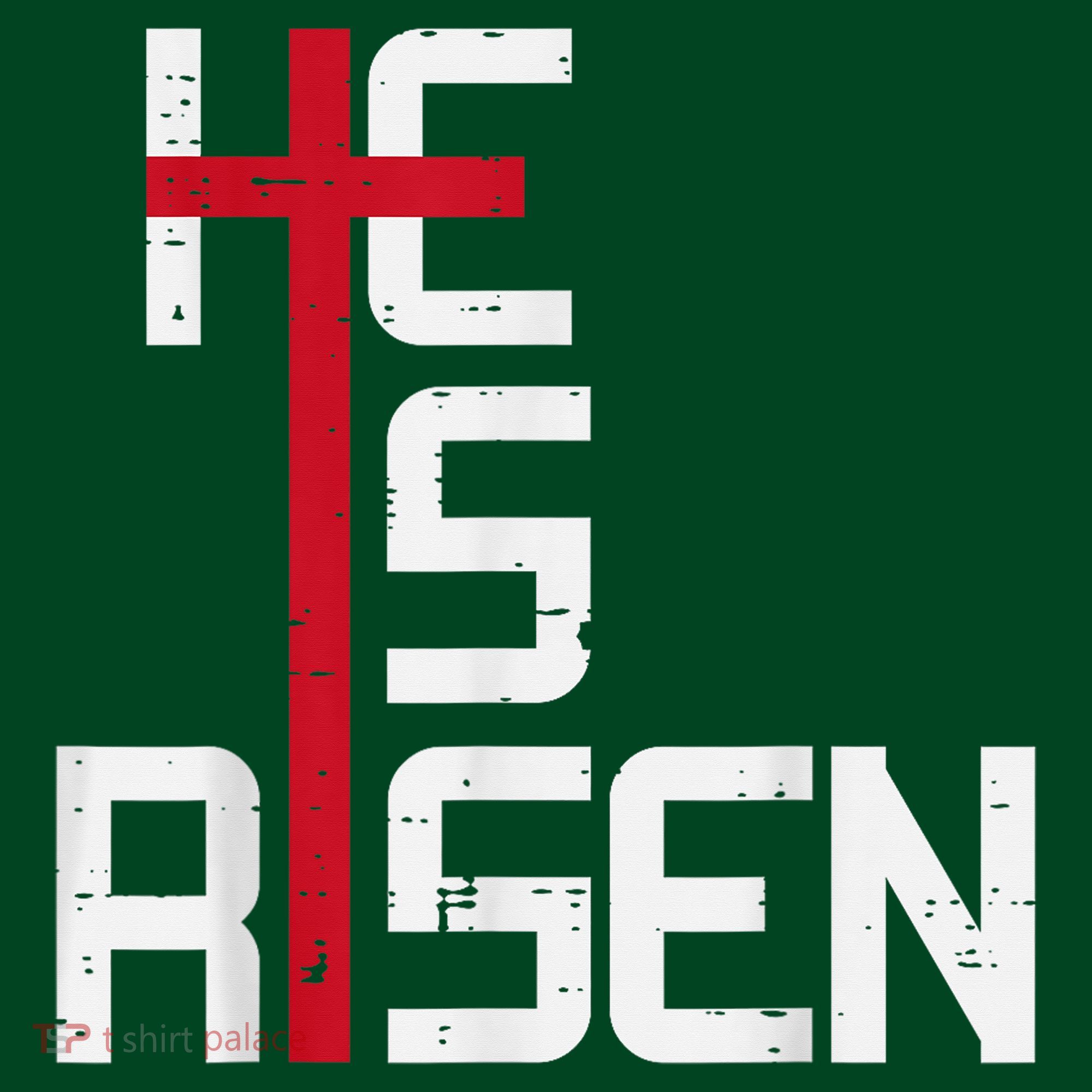 He Is Risen Cross Jesus Easter Christian Religiousns Apron