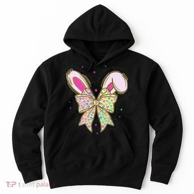 He Is Risen Easter Cross Coquette Jesus Christian Religious Hoodie