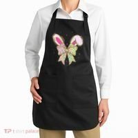 He Is Risen Easter Cross Coquette Jesus Christian Religious Apron thumb 2