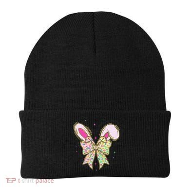 He Is Risen Easter Cross Coquette Jesus Christian Religious Beanie