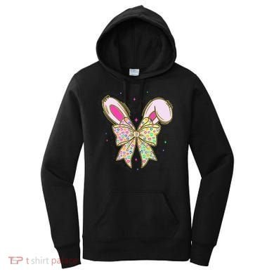 He Is Risen Easter Cross Coquette Jesus Christian Religious Women's Hoodie