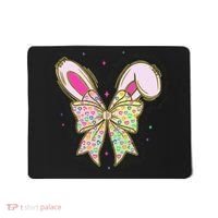 He Is Risen Easter Cross Coquette Jesus Christian Religious Mousepad thumb 0