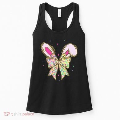 He Is Risen Easter Cross Coquette Jesus Christian Religious Women's Tank Top
