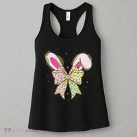 He Is Risen Easter Cross Coquette Jesus Christian Religious Women's Tank Top thumb 3