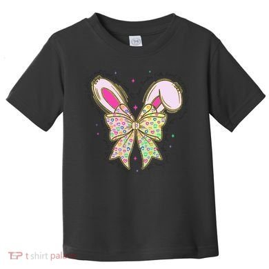 He Is Risen Easter Cross Coquette Jesus Christian Religious Toddler T-Shirt