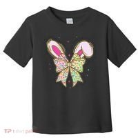 He Is Risen Easter Cross Coquette Jesus Christian Religious Toddler T-Shirt thumb 0