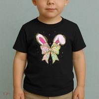 He Is Risen Easter Cross Coquette Jesus Christian Religious Toddler T-Shirt thumb 2