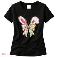 He Is Risen Easter Cross Coquette Jesus Christian Religious Women's T-Shirt thumb 0