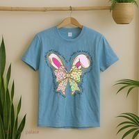 He Is Risen Easter Cross Coquette Jesus Christian Religious T-Shirt thumb 2