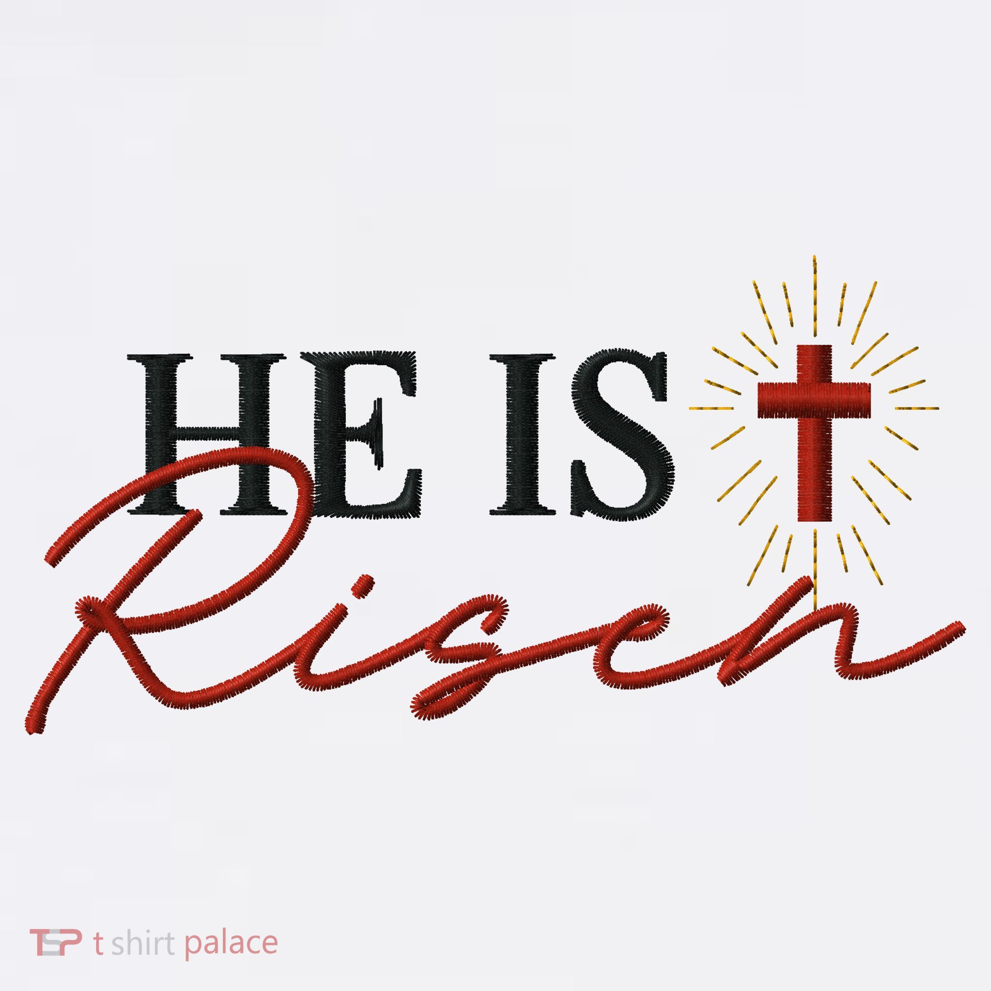 He Is Risen Jesus Christ Christian Faith Easter Embroidered Embroidered Visor