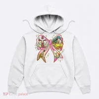 He Is Risen Easter Cross Coquette Jesus Christian Religious Hoodie thumb 0