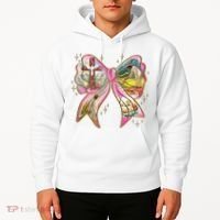 He Is Risen Easter Cross Coquette Jesus Christian Religious Hoodie thumb 2