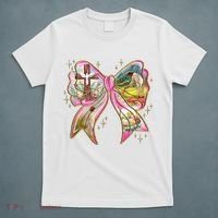 He Is Risen Easter Cross Coquette Jesus Christian Religious T-Shirt thumb 5