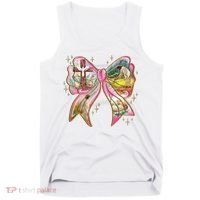 He Is Risen Easter Cross Coquette Jesus Christian Religious Tank Top thumb 0