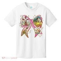 He Is Risen Easter Cross Coquette Jesus Christian Religious Kids T-Shirt thumb 0