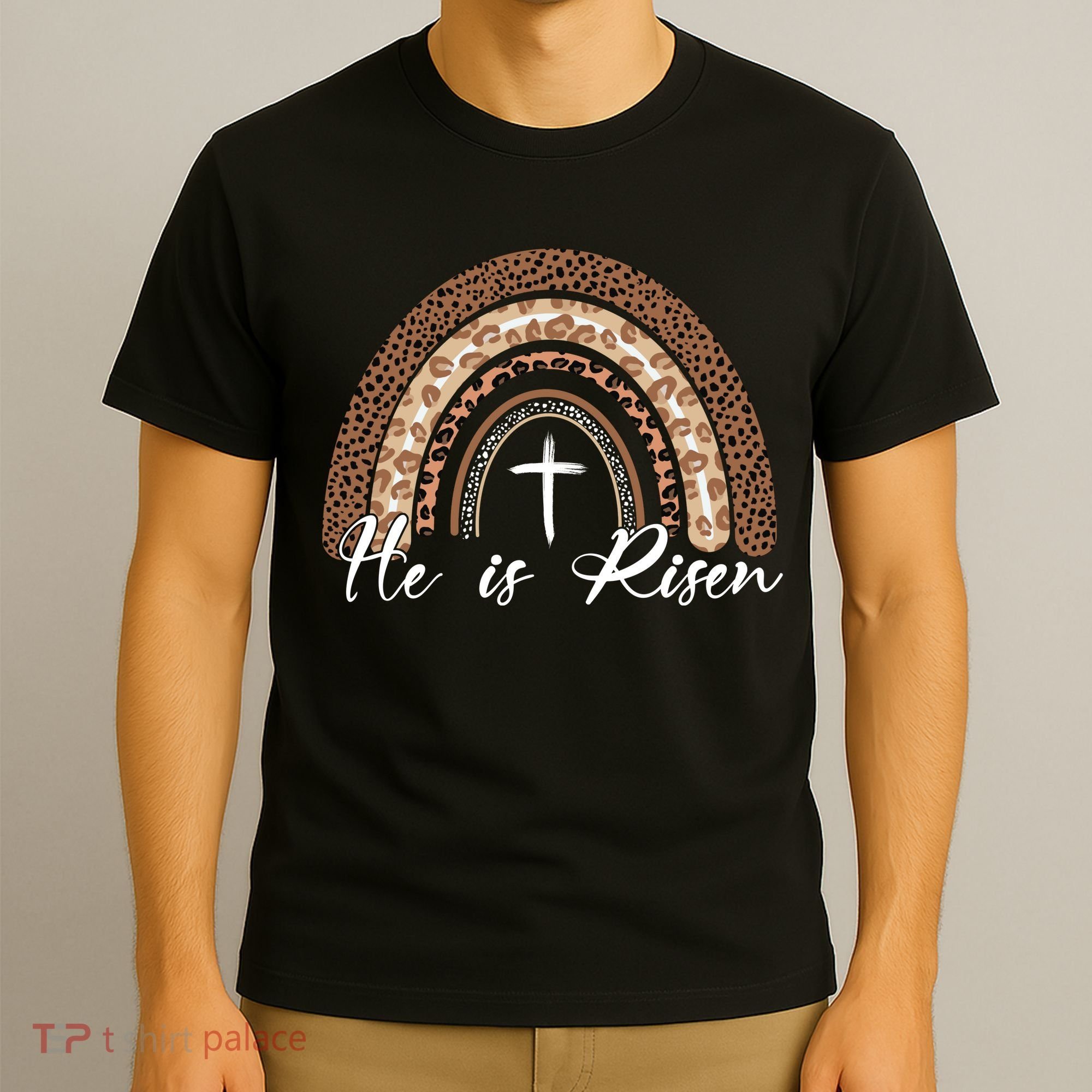 He Is Risen Jesus Christ Easter Christian Faith T-Shirt