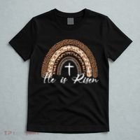 He Is Risen Jesus Christ Easter Christian Faith T-Shirt thumb 5
