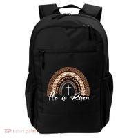 He Is Risen Jesus Christ Easter Christian Faith Backpack thumb 0