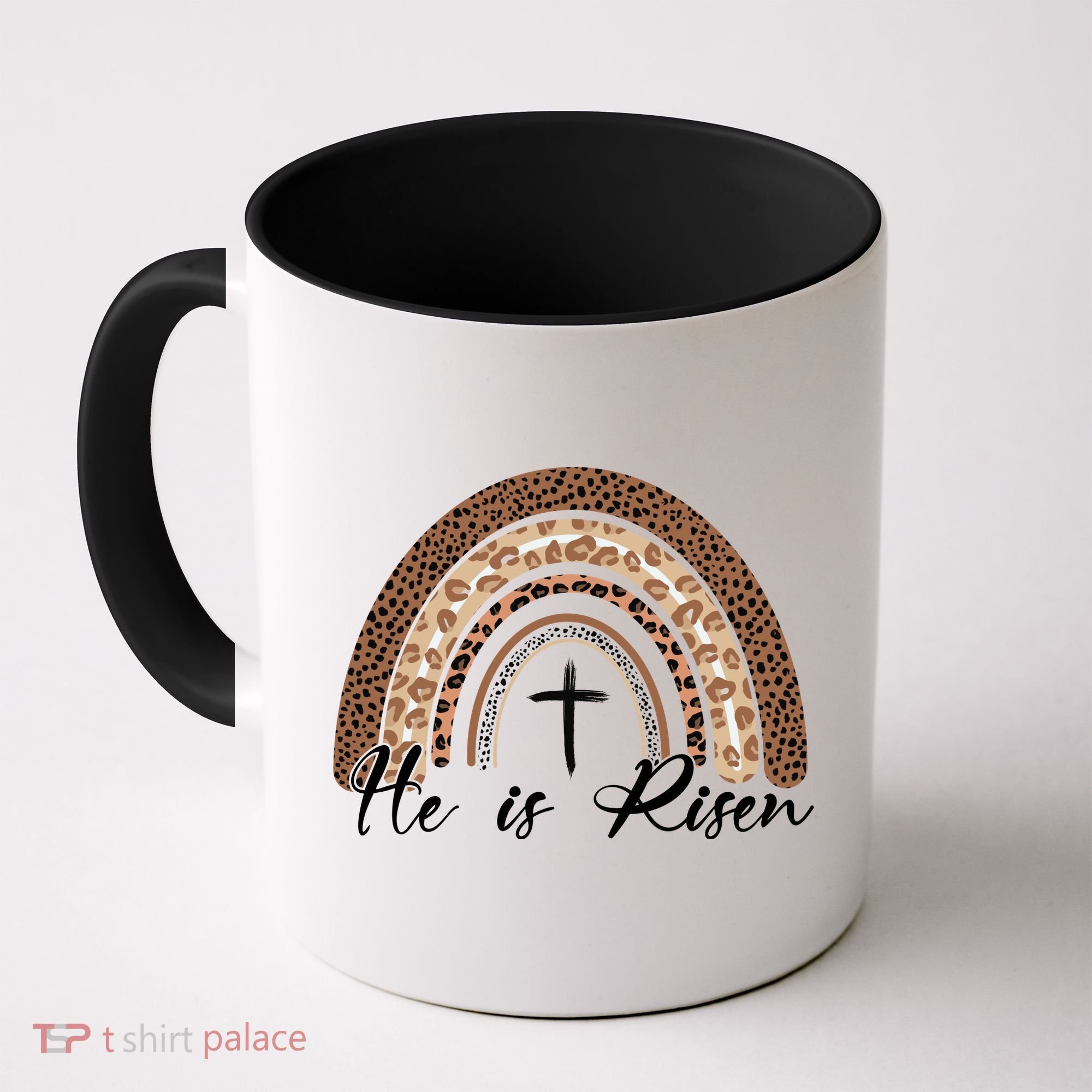 He Is Risen Jesus Christ Easter Christian Faith Coffee Mug