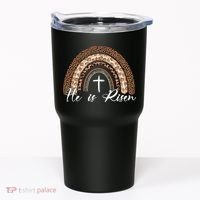 He Is Risen Jesus Christ Easter Christian Faith Tumbler thumb 0