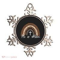 He Is Risen Jesus Christ Easter Christian Faith Ornament thumb 0