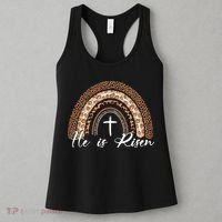 He Is Risen Jesus Christ Easter Christian Faith Women's Tank Top thumb 3