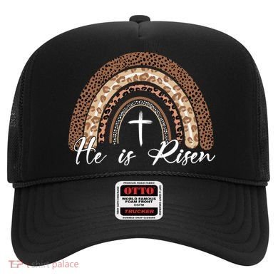 He Is Risen Jesus Christ Easter Christian Faith Hat