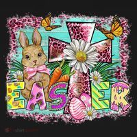 He Is Risen Easter Cross Coquette Jesus Christian Religious Bucket Hat thumb 4
