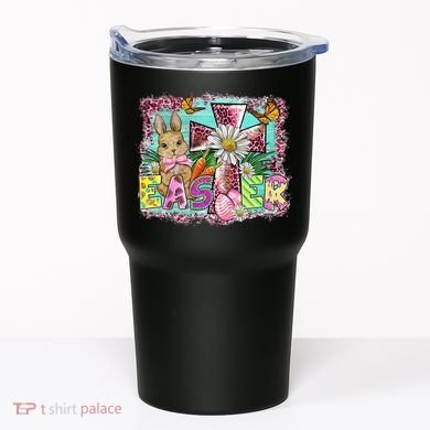 He Is Risen Easter Cross Coquette Jesus Christian Religious Tumbler