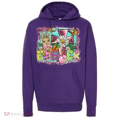 He Is Risen Easter Cross Coquette Jesus Christian Religious Hoodie