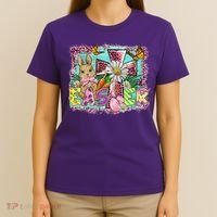 He Is Risen Easter Cross Coquette Jesus Christian Religious T-Shirt thumb 4