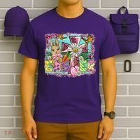He Is Risen Easter Cross Coquette Jesus Christian Religious T-Shirt thumb 6