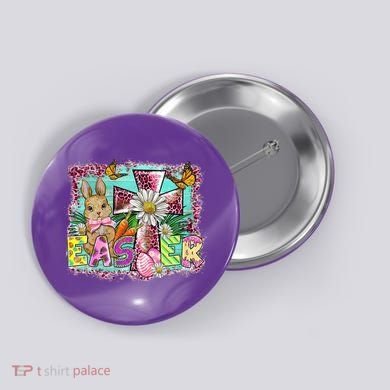 He Is Risen Easter Cross Coquette Jesus Christian Religious Button