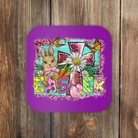 He Is Risen Easter Cross Coquette Jesus Christian Religious Coaster thumb 0