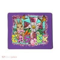 He Is Risen Easter Cross Coquette Jesus Christian Religious Mousepad thumb 0