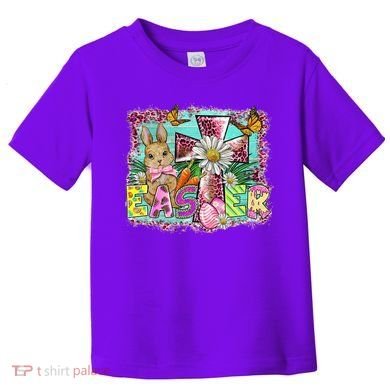 He Is Risen Easter Cross Coquette Jesus Christian Religious Toddler T-Shirt