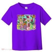 He Is Risen Easter Cross Coquette Jesus Christian Religious Toddler T-Shirt thumb 0
