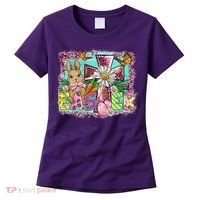 He Is Risen Easter Cross Coquette Jesus Christian Religious Women's T-Shirt thumb 0