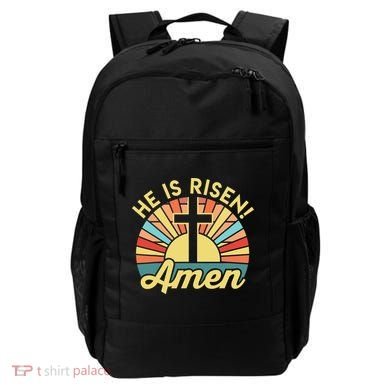 He Is Risen Amen Christian Easter Backpack