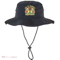He Is Risen Amen Christian Easter Bucket Hat thumb 0