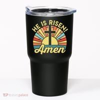 He Is Risen Amen Christian Easter Tumbler thumb 0
