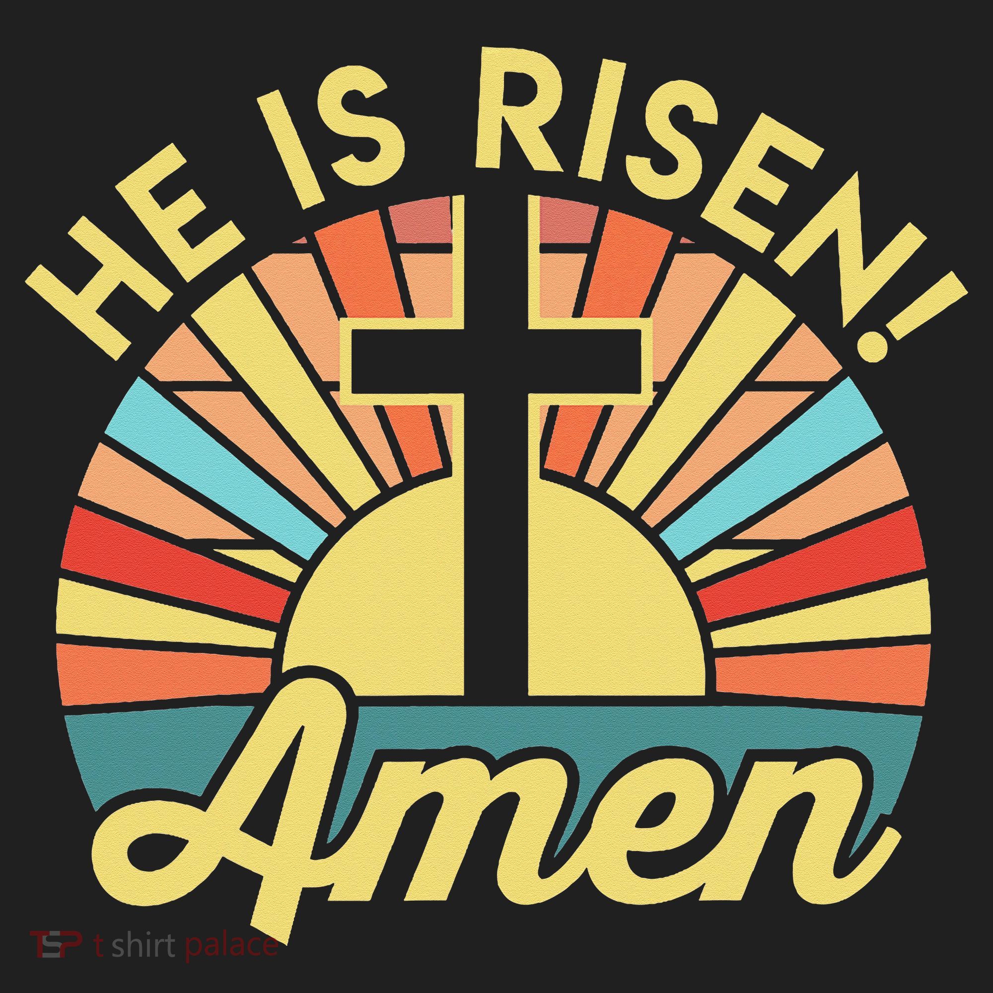 He Is Risen Amen Christian Easter Tumbler