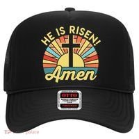 He Is Risen Amen Christian Easter Hat thumb 0