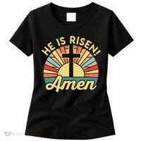 He Is Risen Amen Christian Easter Women's T-Shirt thumb 0