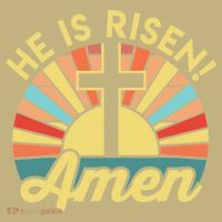 He Is Risen Amen Christian Easter Mousepad thumb 1