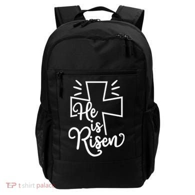 He Is Risen Jesus Cross Easter Backpack