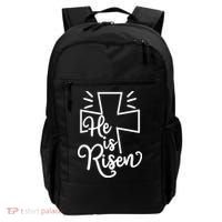 He Is Risen Jesus Cross Easter Backpack thumb 0